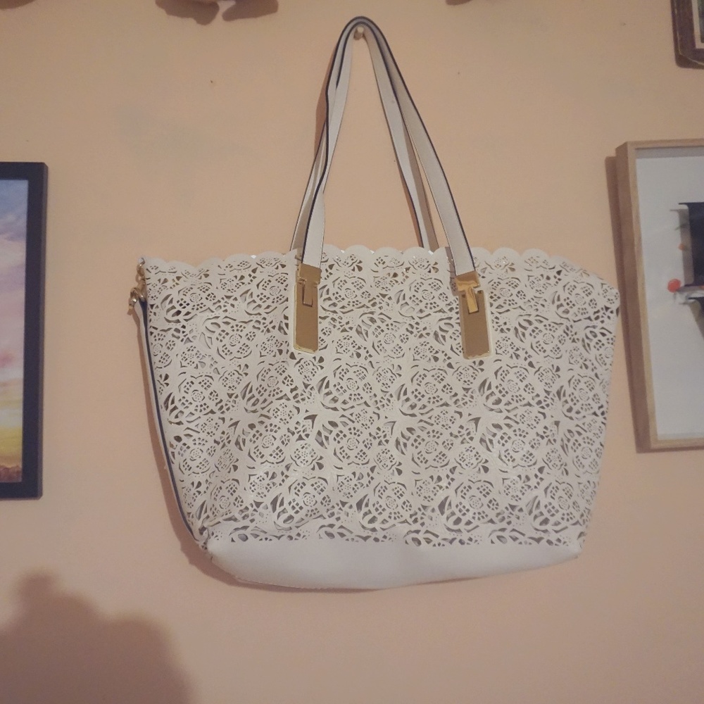 White Tote Bag